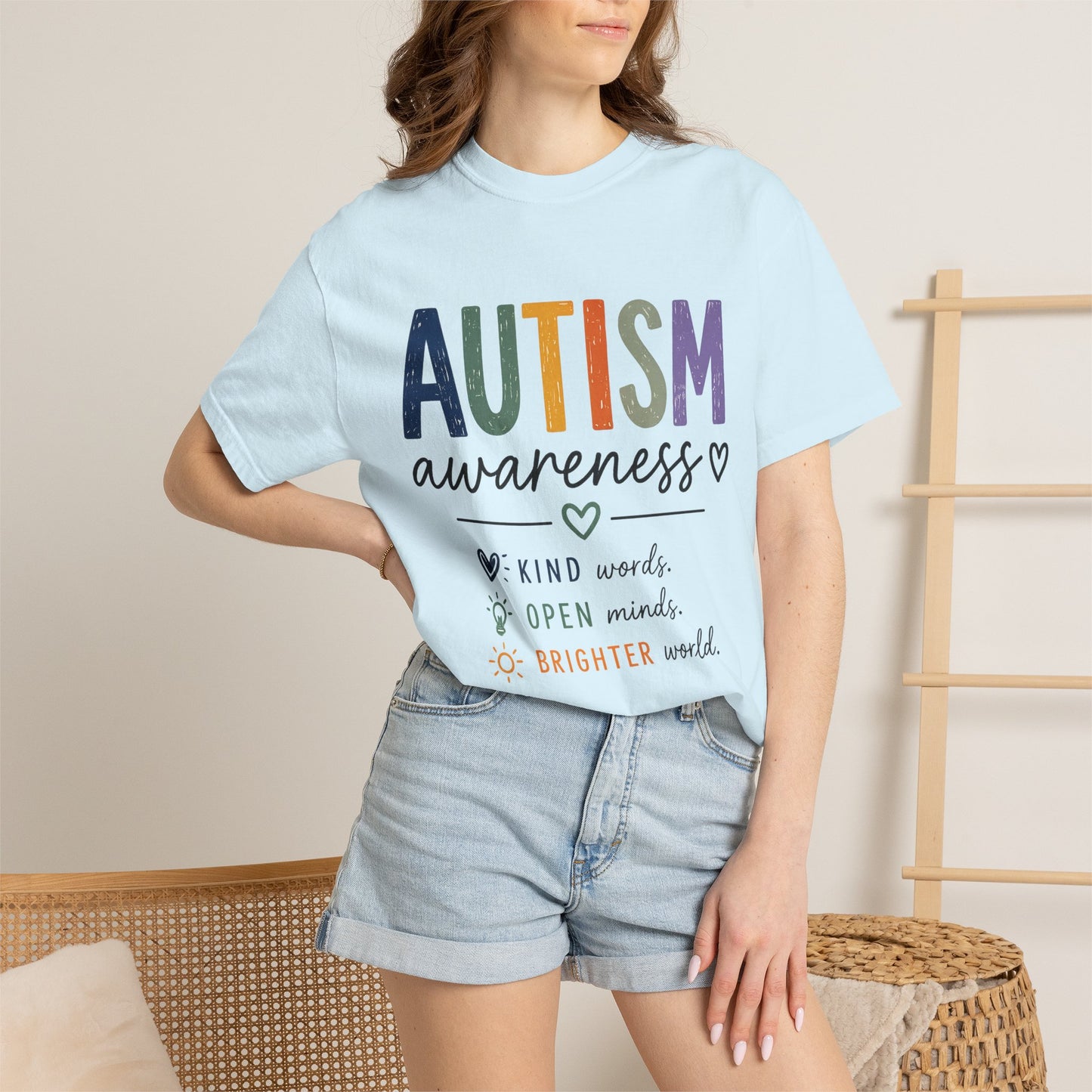 Autism Awareness Unisex Comfort Colors Tee