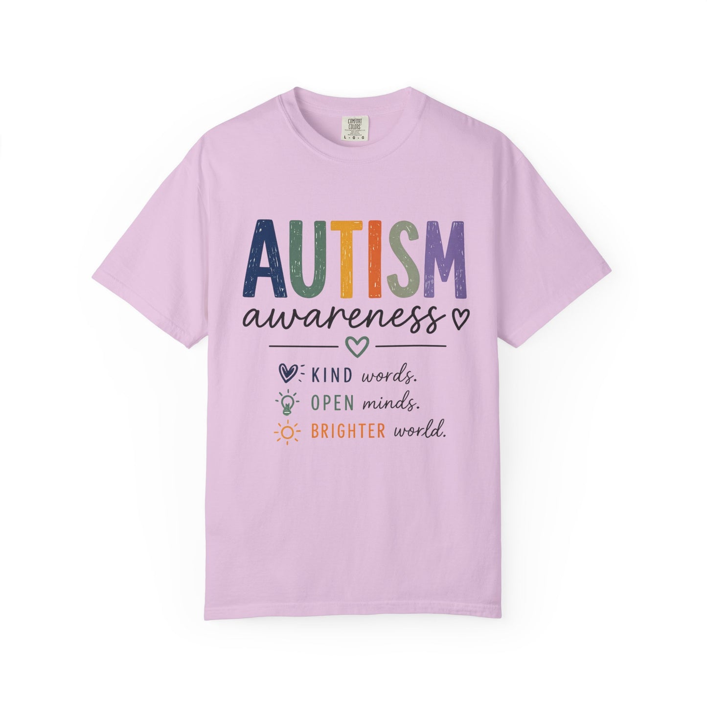 Autism Awareness Unisex Comfort Colors Tee