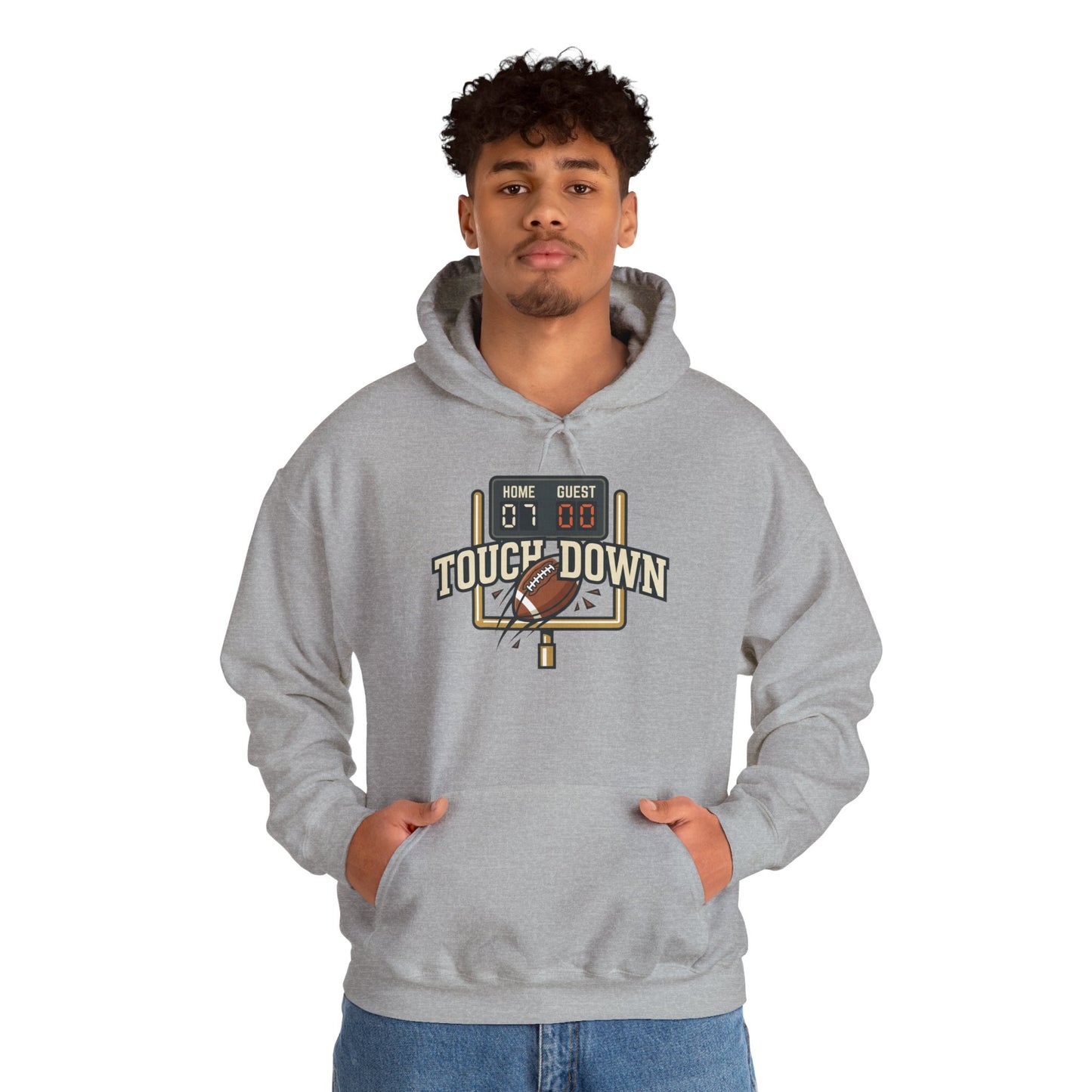 Touch Down Gildan Unisex Heavy Blend™ Hooded Sweatshirt