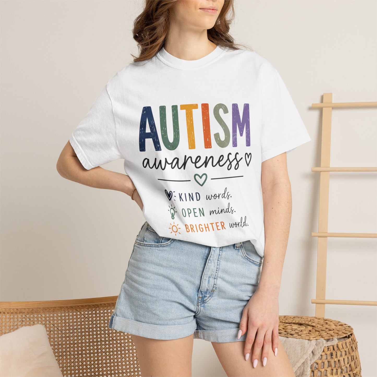 Autism Awareness Unisex Comfort Colors Tee
