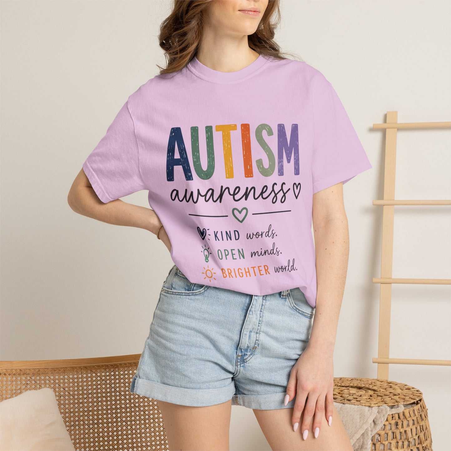 Autism Awareness Unisex Comfort Colors Tee