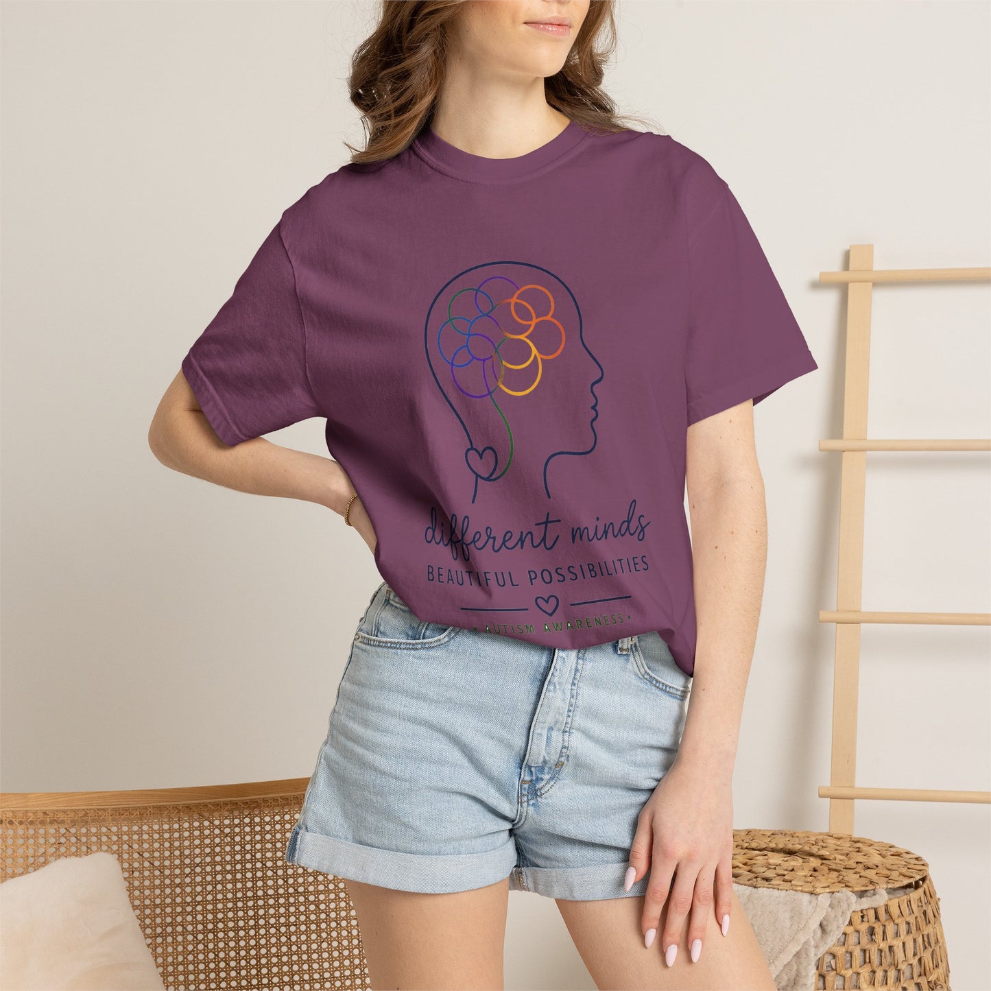 Autism Awareness Comfort Colors Unisex Tee