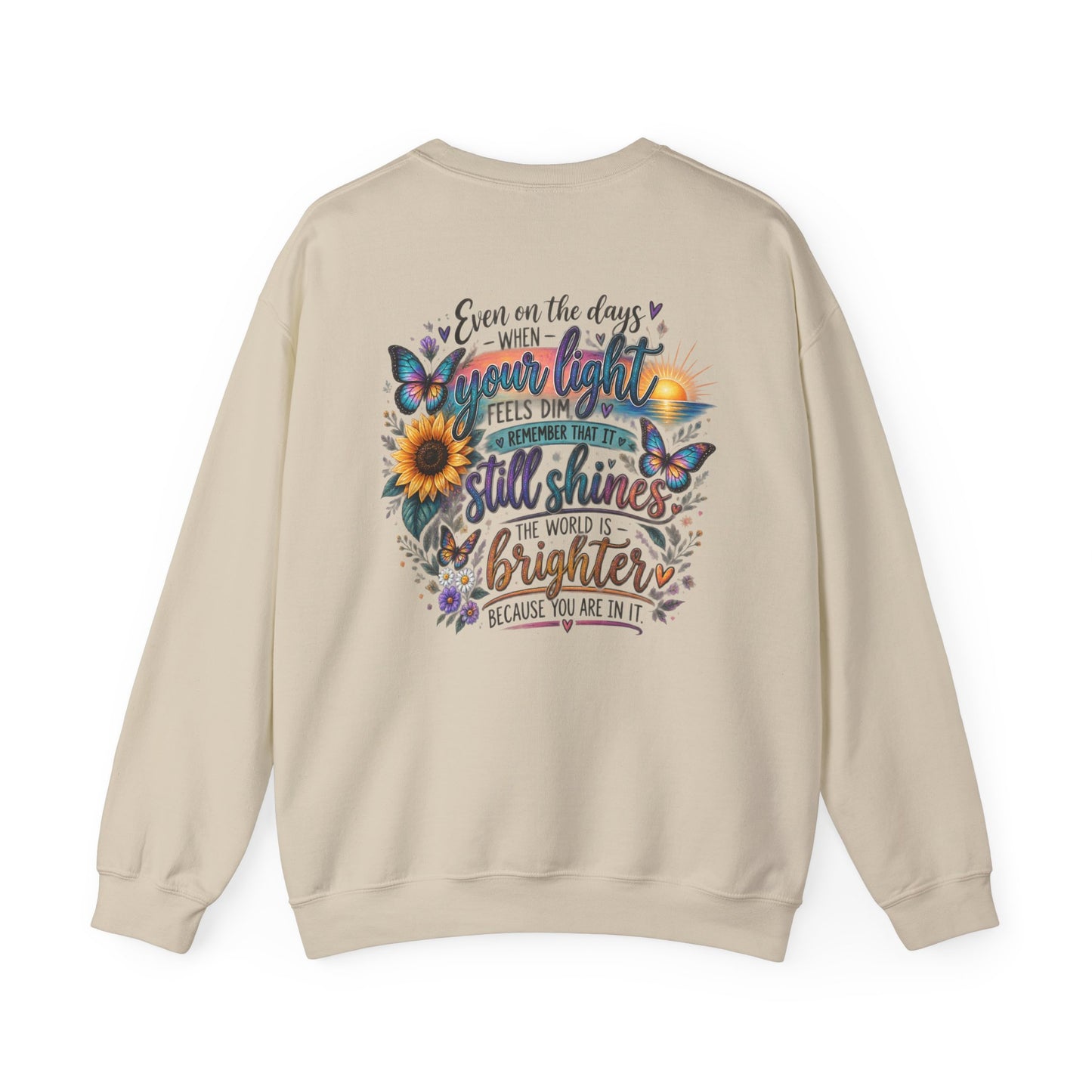 Your Story Isn't Over / Mental health awareness  Crewneck Sweatshirt