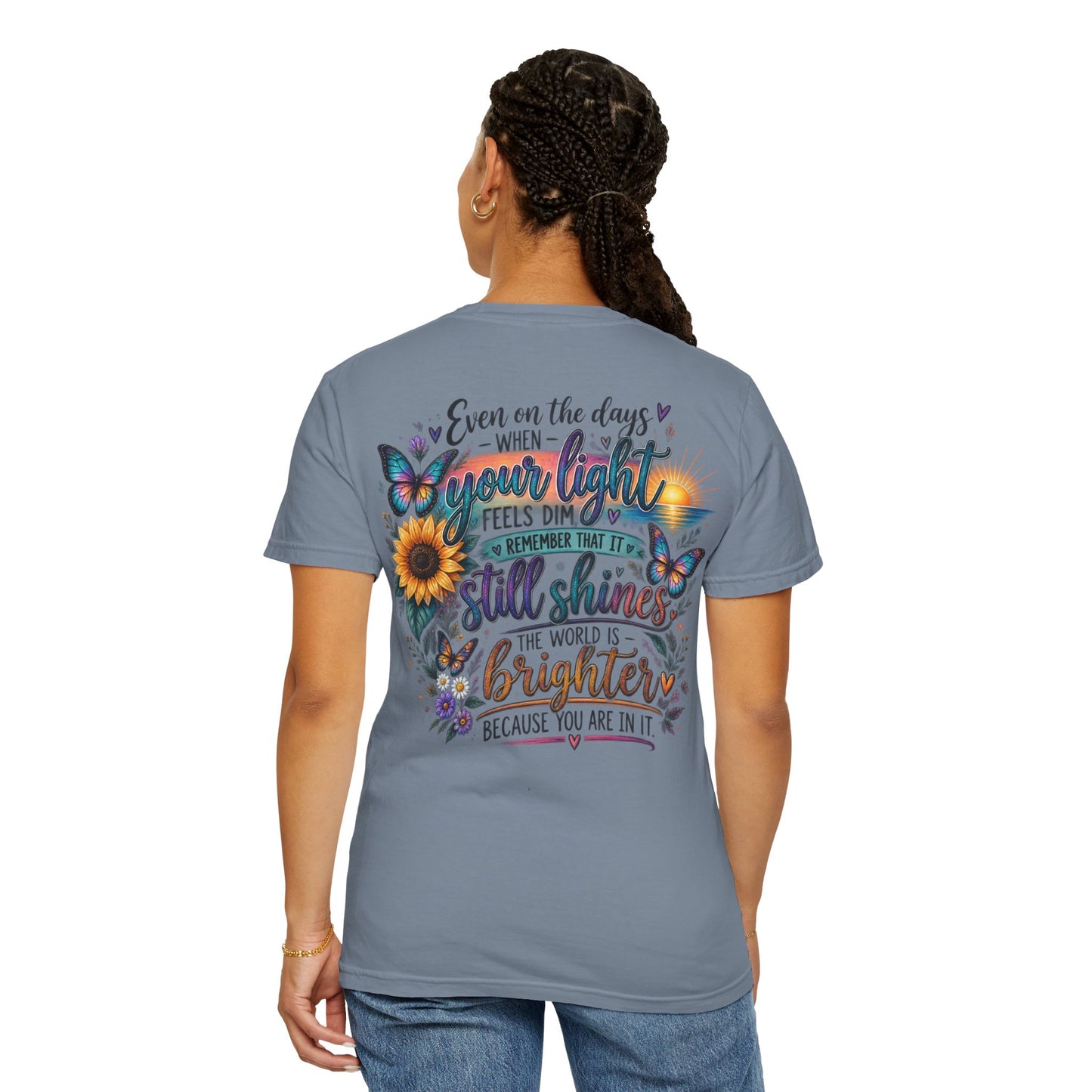 Your Story isn't over yet /Semicolon Mental Health Awareness Comfort Color Tee