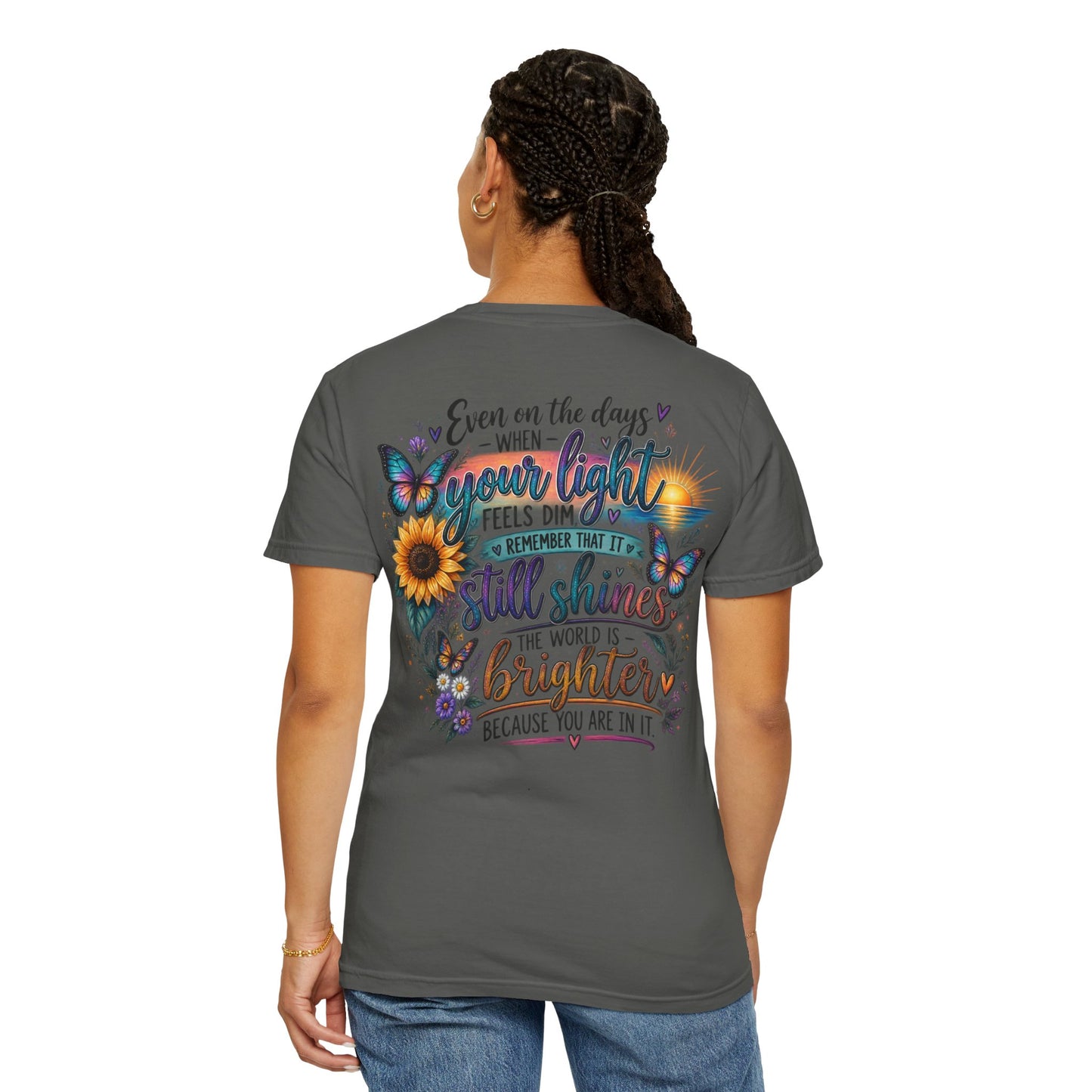Your Story isn't over yet /Semicolon Mental Health Awareness Comfort Color Tee