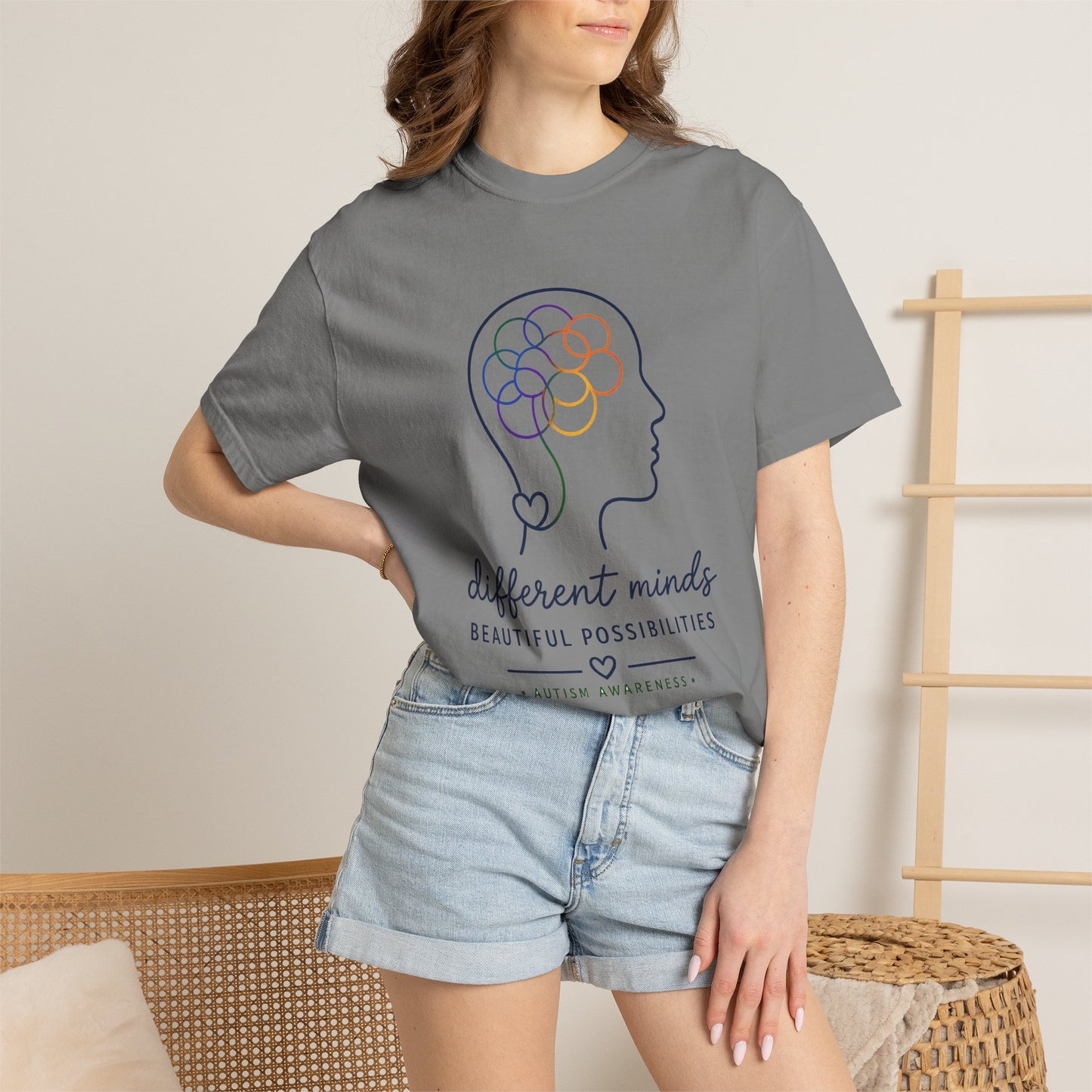 Autism Awareness Comfort Colors Unisex Tee