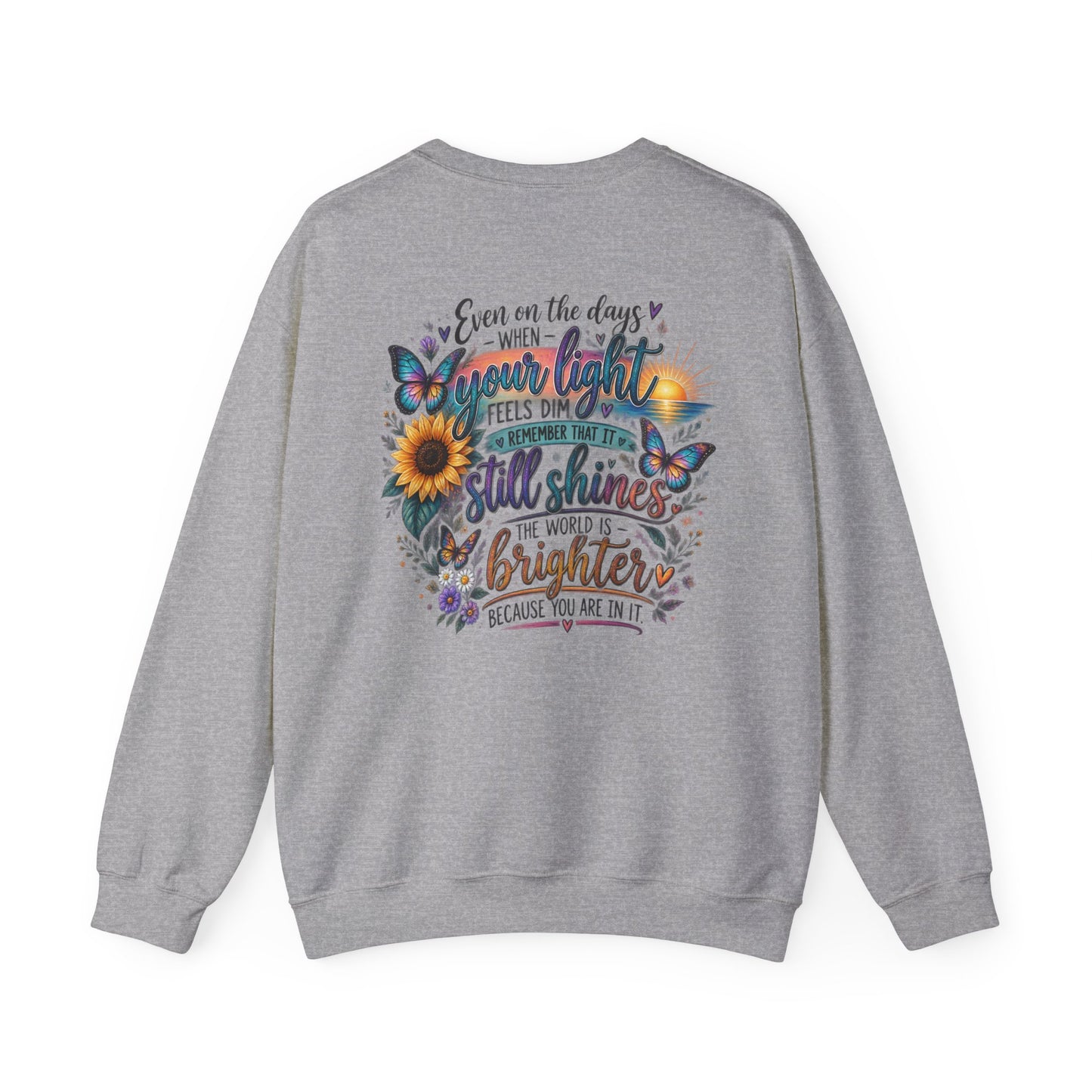 Your Story Isn't Over / Mental health awareness  Crewneck Sweatshirt