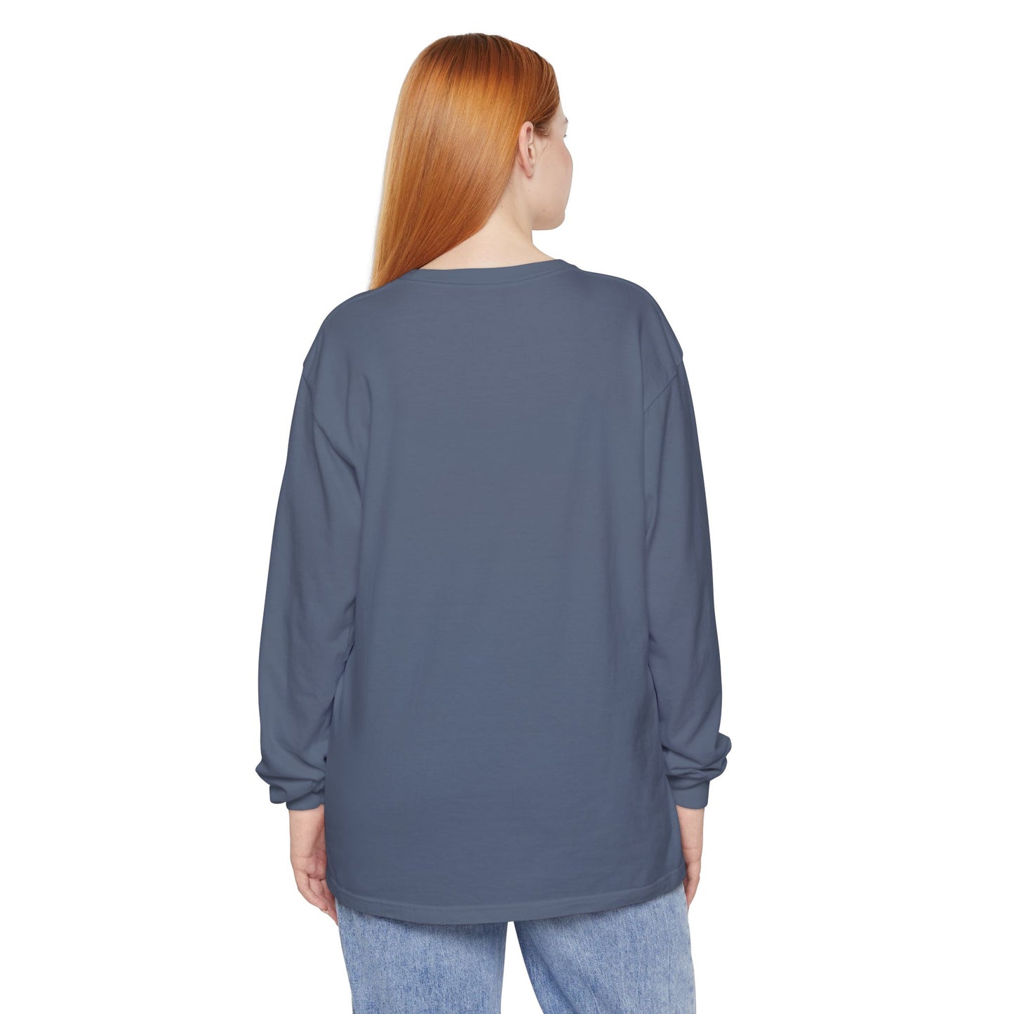 Tiny Humans. Big Attitudes Comfort Colors Unisex Long Sleeve T-Shirt