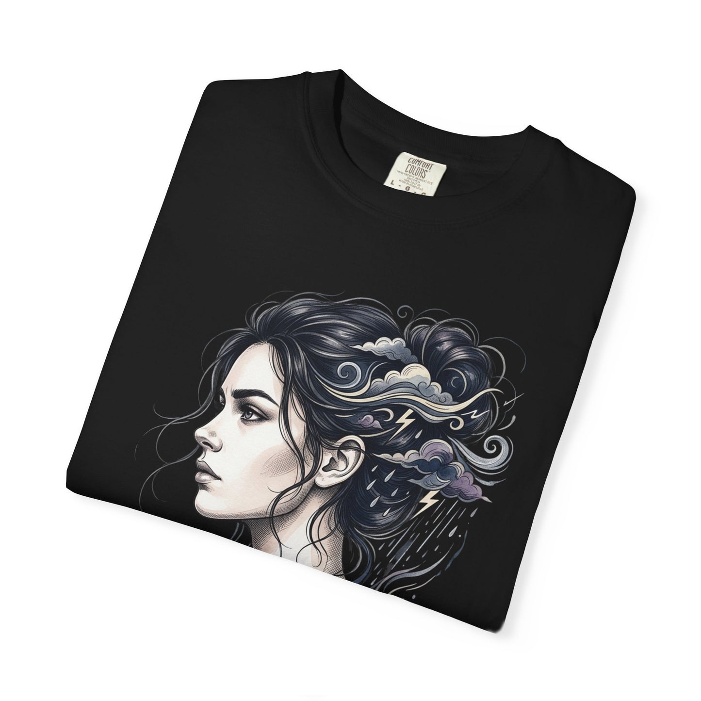 She Is The Storm Comfort Colors Tee
