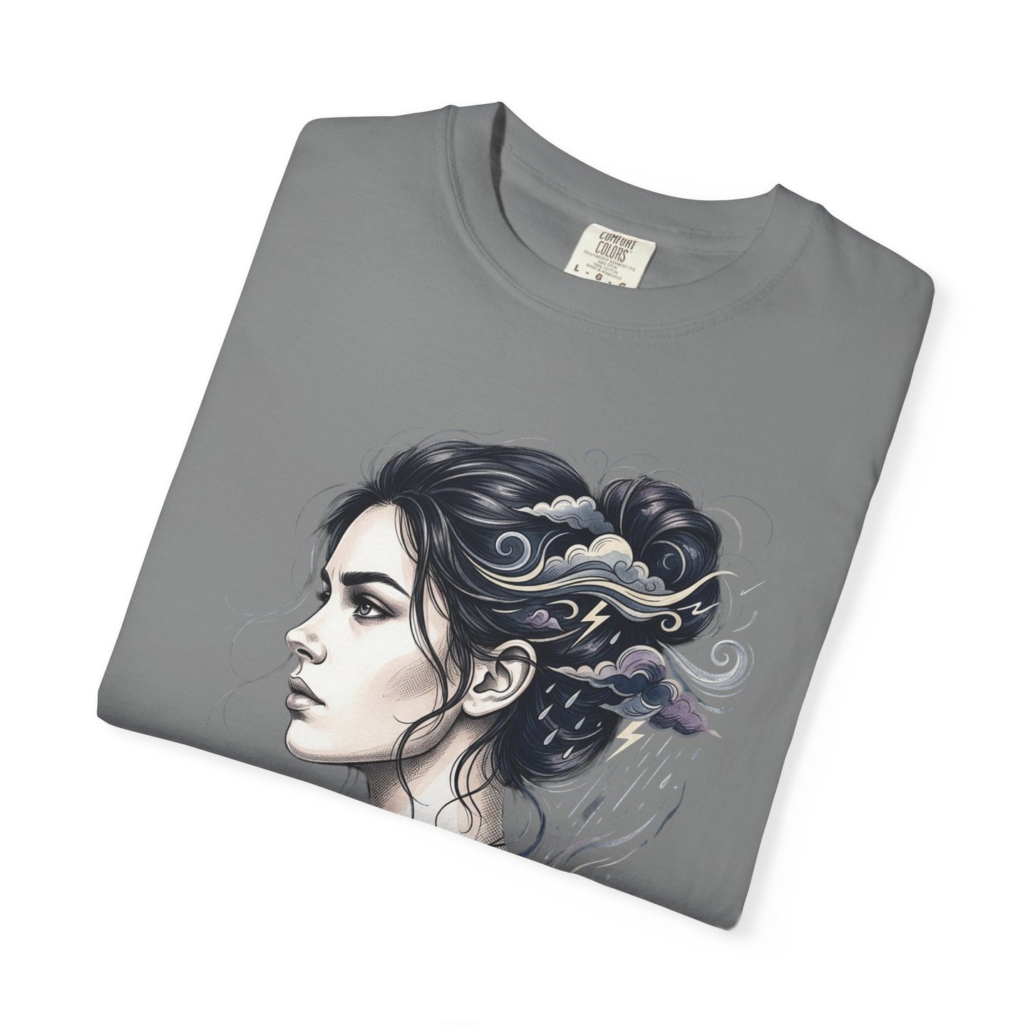 She Is The Storm Comfort Colors Tee