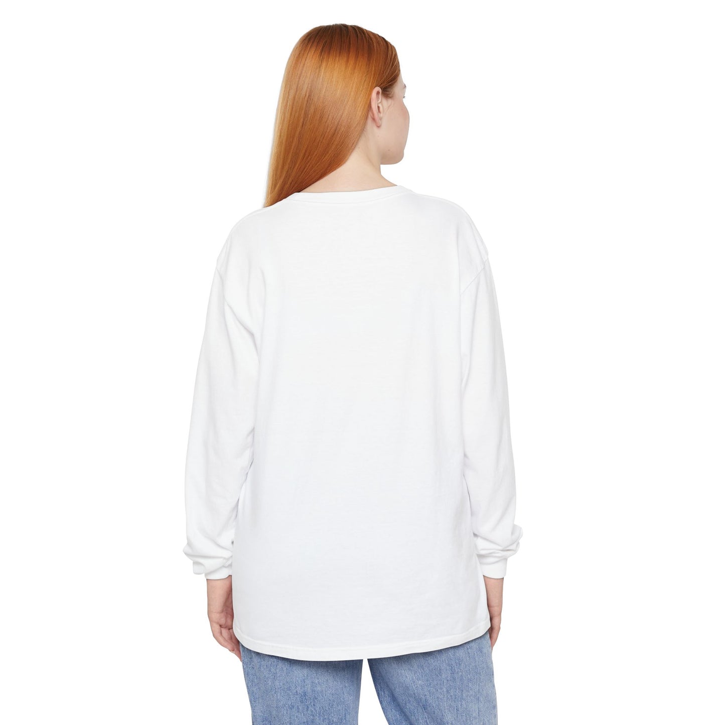 Tiny Humans. Big Attitudes Comfort Colors Unisex Long Sleeve T-Shirt