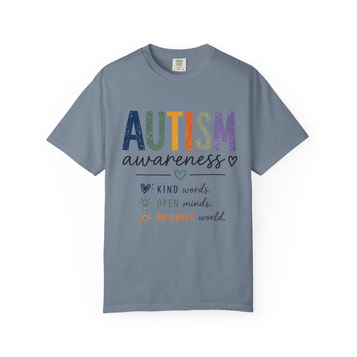 Autism Awareness Unisex Comfort Colors Tee