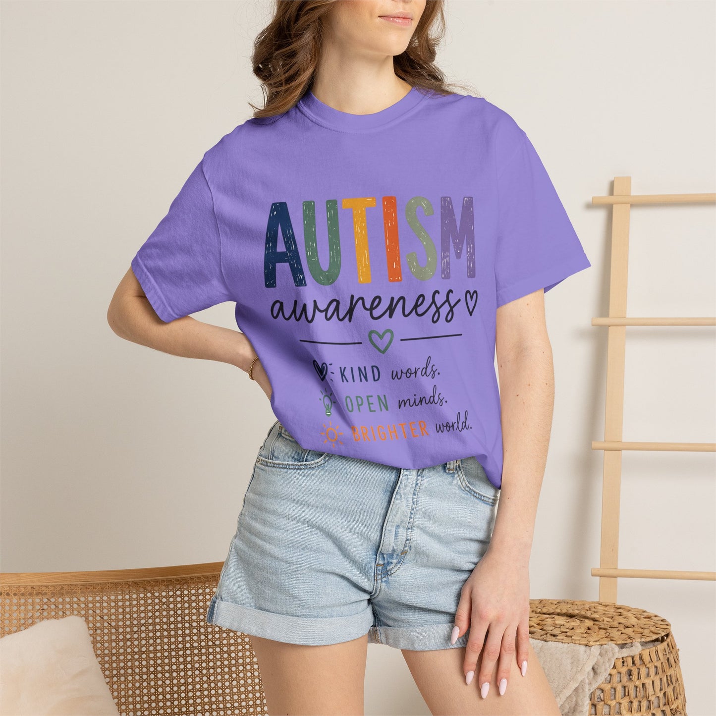 Autism Awareness Unisex Comfort Colors Tee