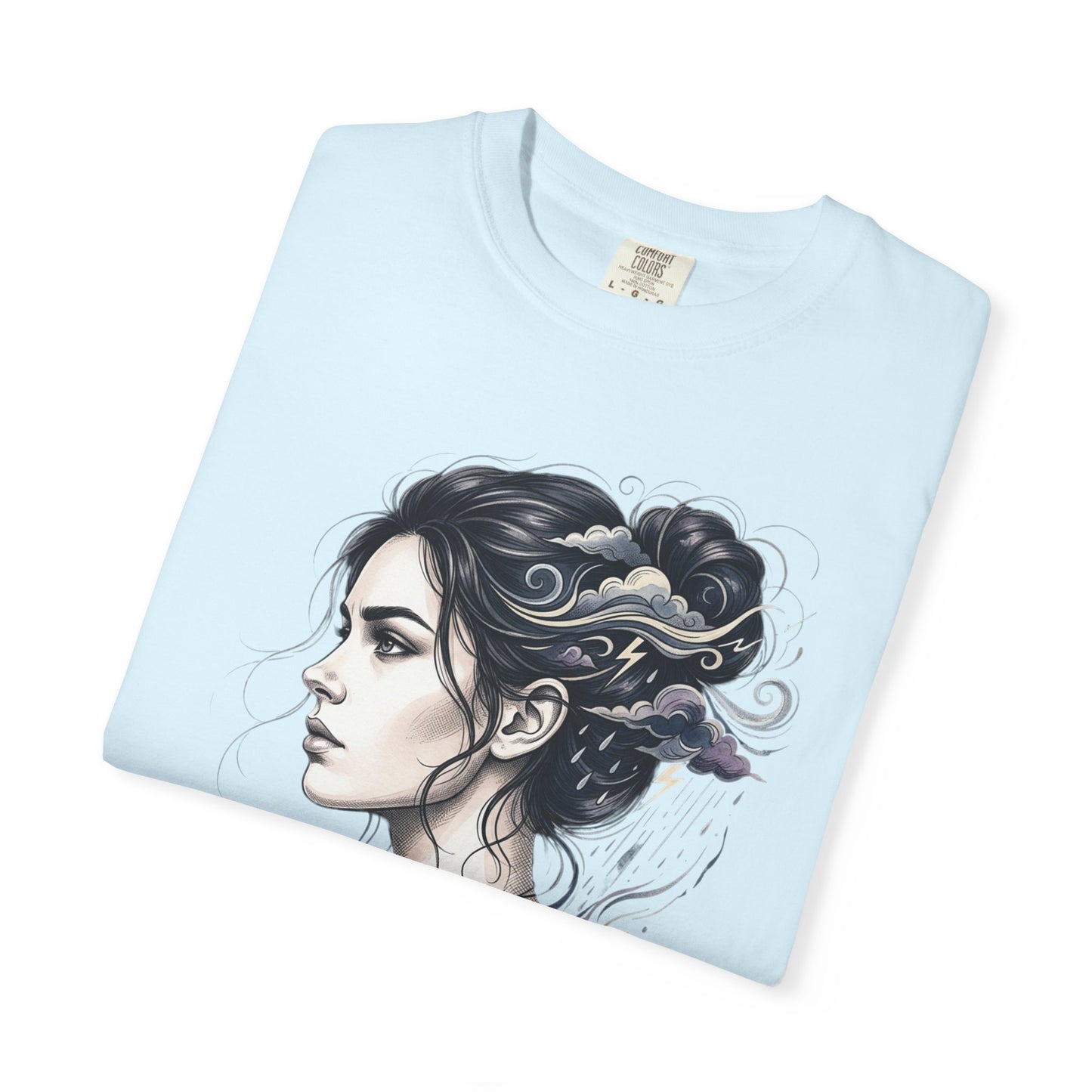 She Is The Storm Comfort Colors Tee