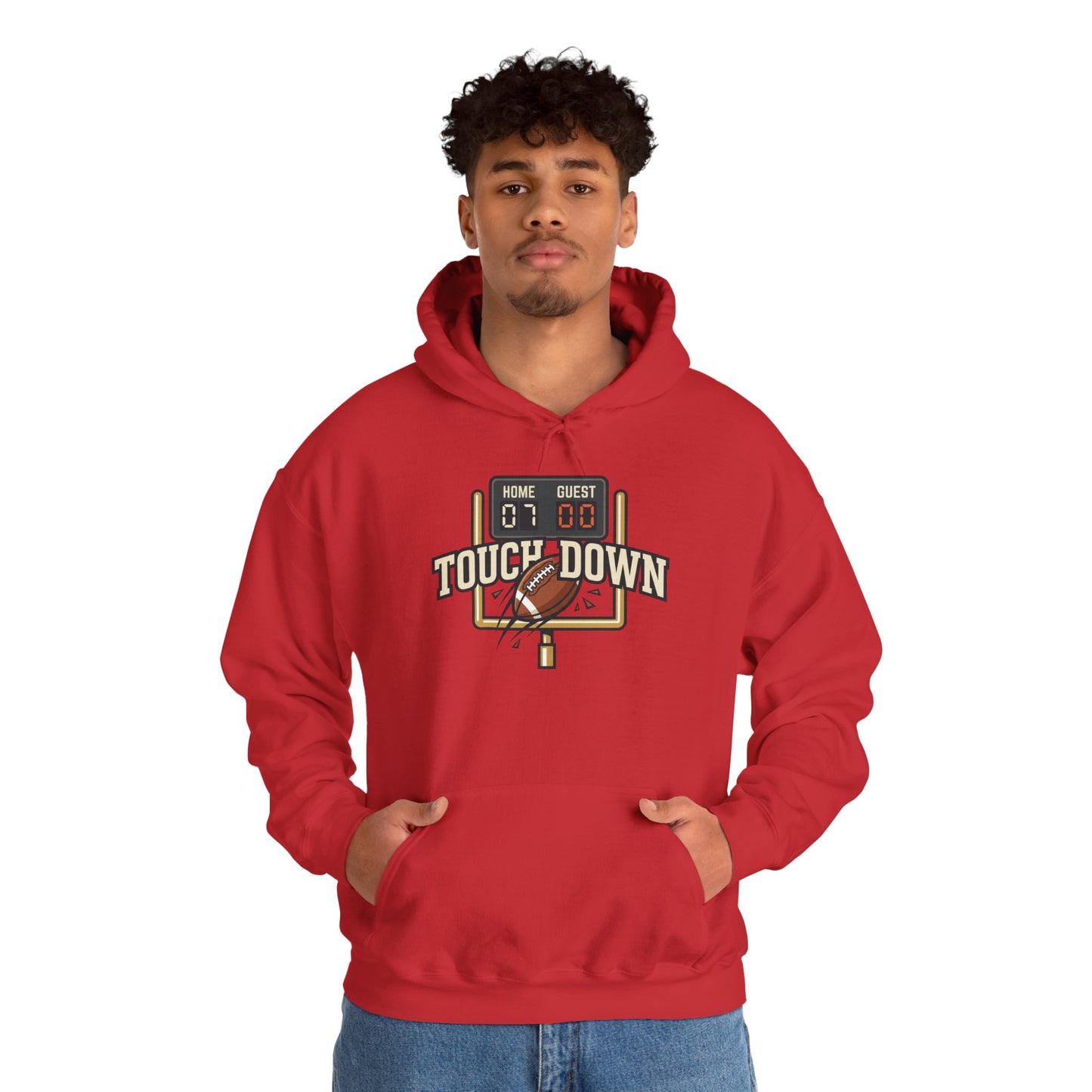 Touch Down Gildan Unisex Heavy Blend™ Hooded Sweatshirt