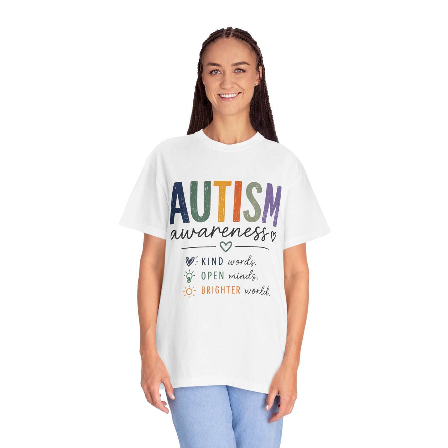 Autism Awareness Unisex Comfort Colors Tee