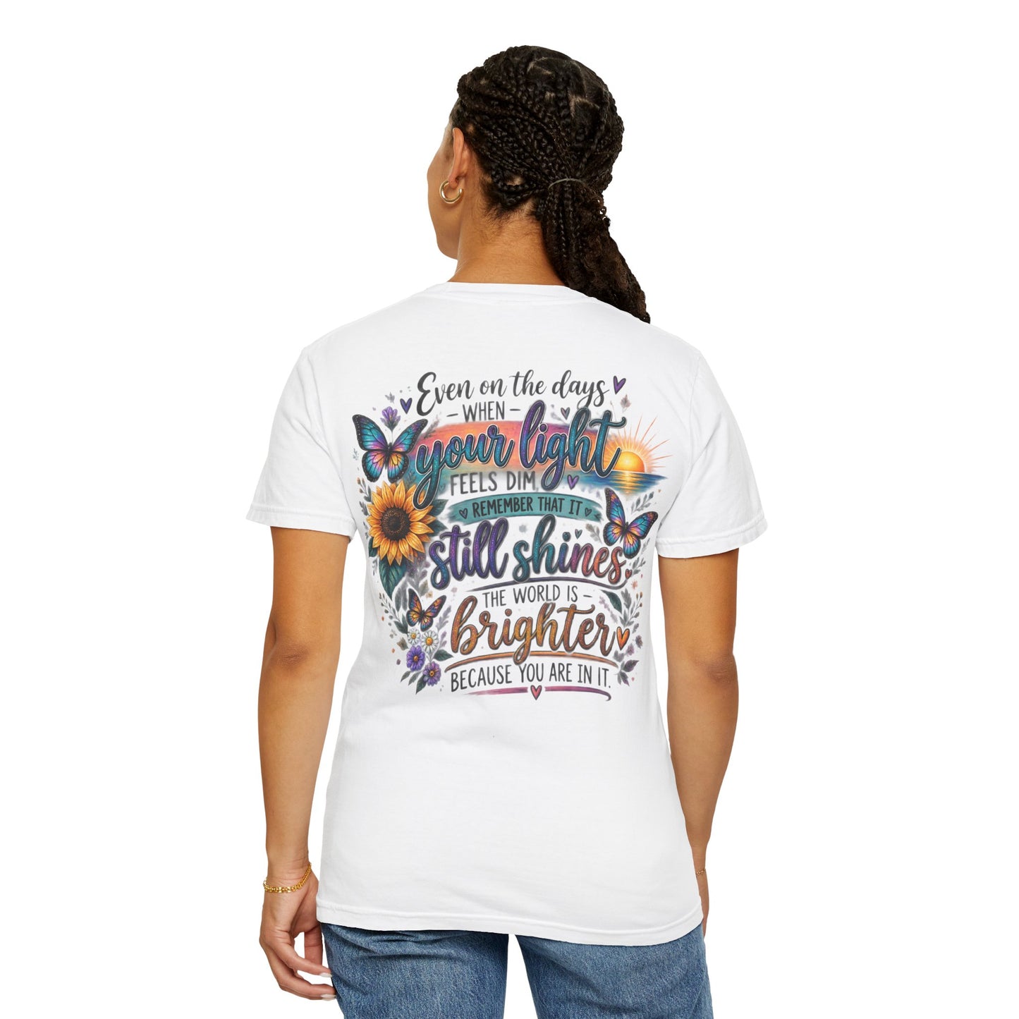 Your Story isn't over yet /Semicolon Mental Health Awareness Comfort Color Tee