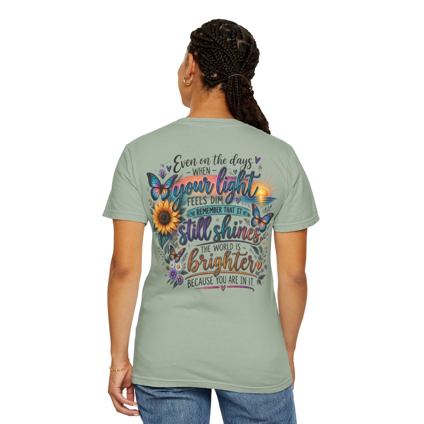 Your Story isn't over yet /Semicolon Mental Health Awareness Comfort Color Tee