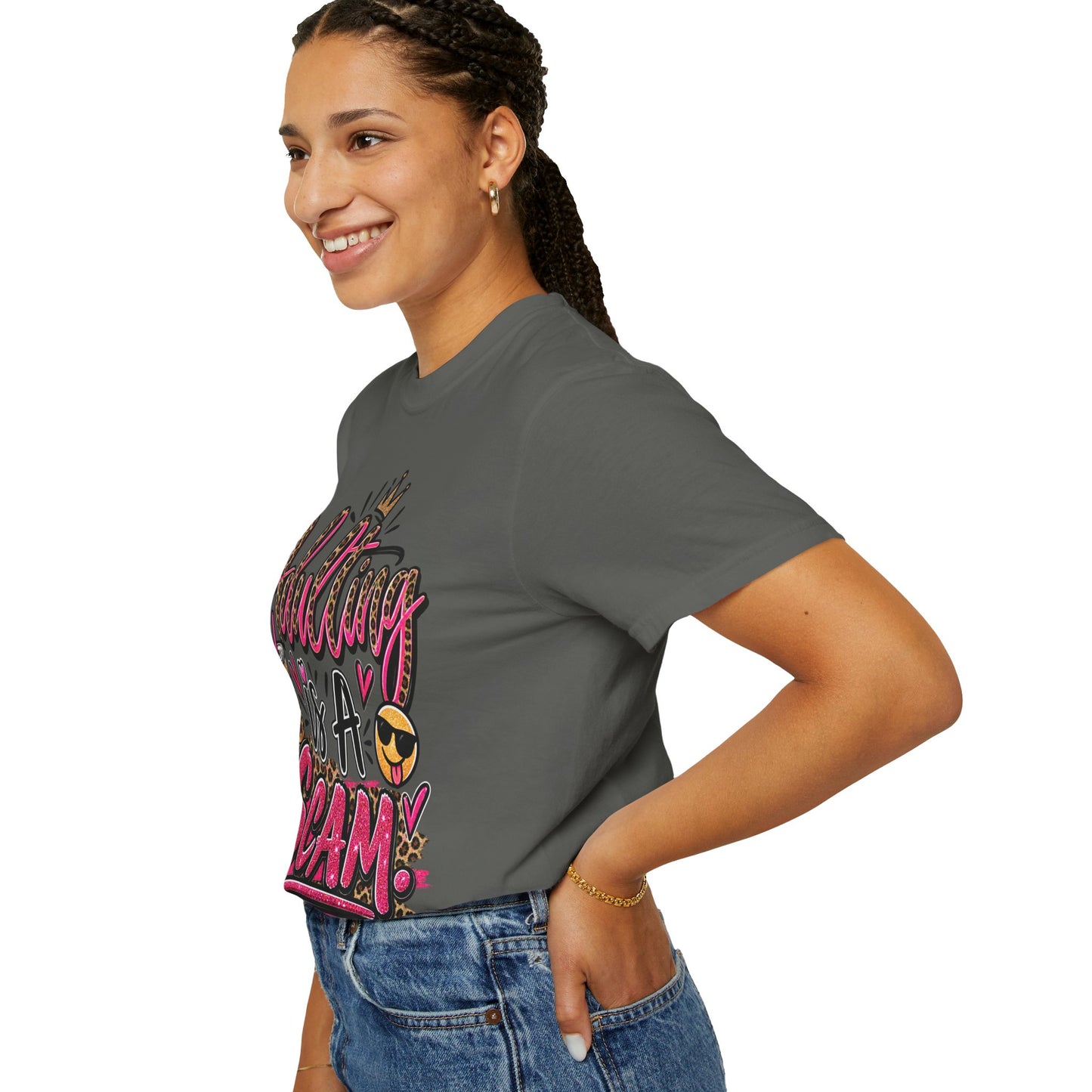 Adulting Is A Scam Comfort Colors Tee