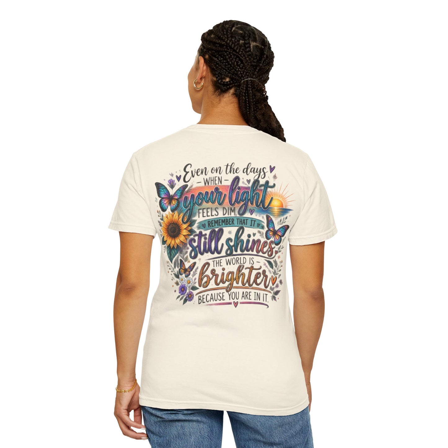 Your Story isn't over yet /Semicolon Mental Health Awareness Comfort Color Tee
