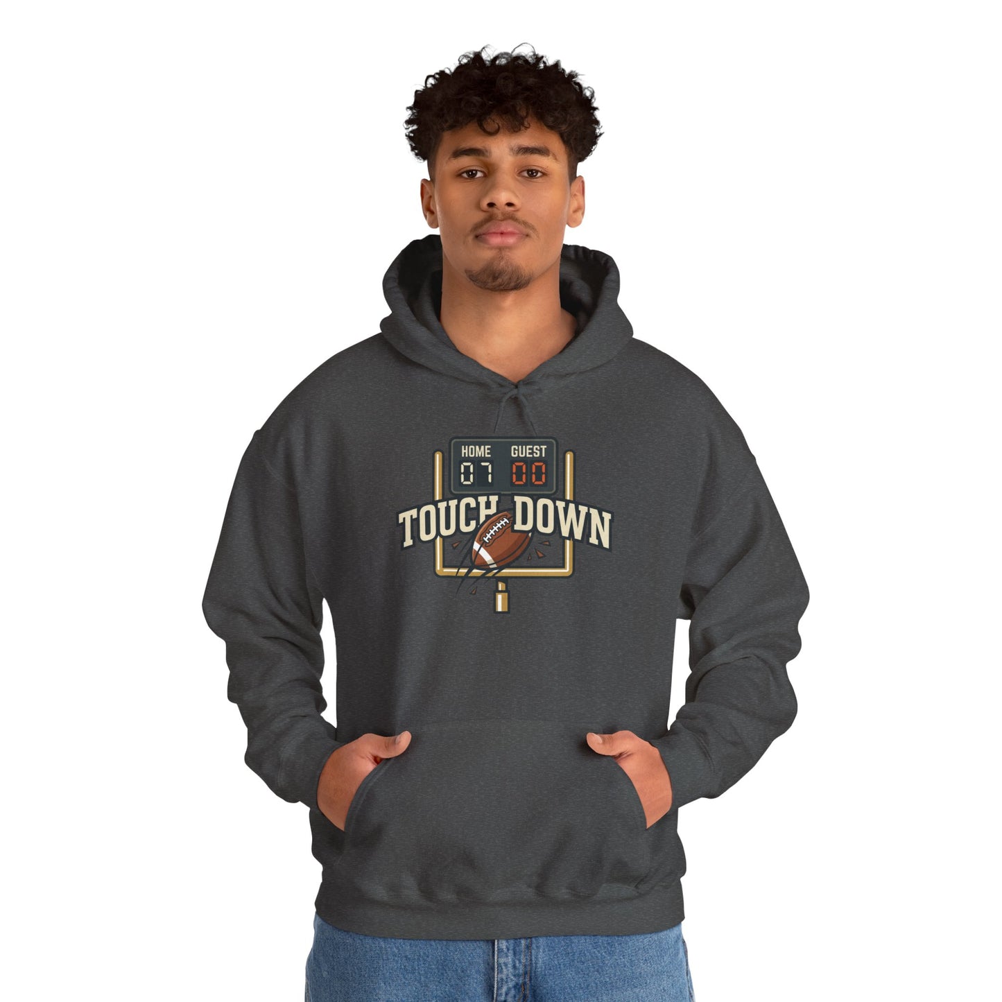 Touch Down Gildan Unisex Heavy Blend™ Hooded Sweatshirt