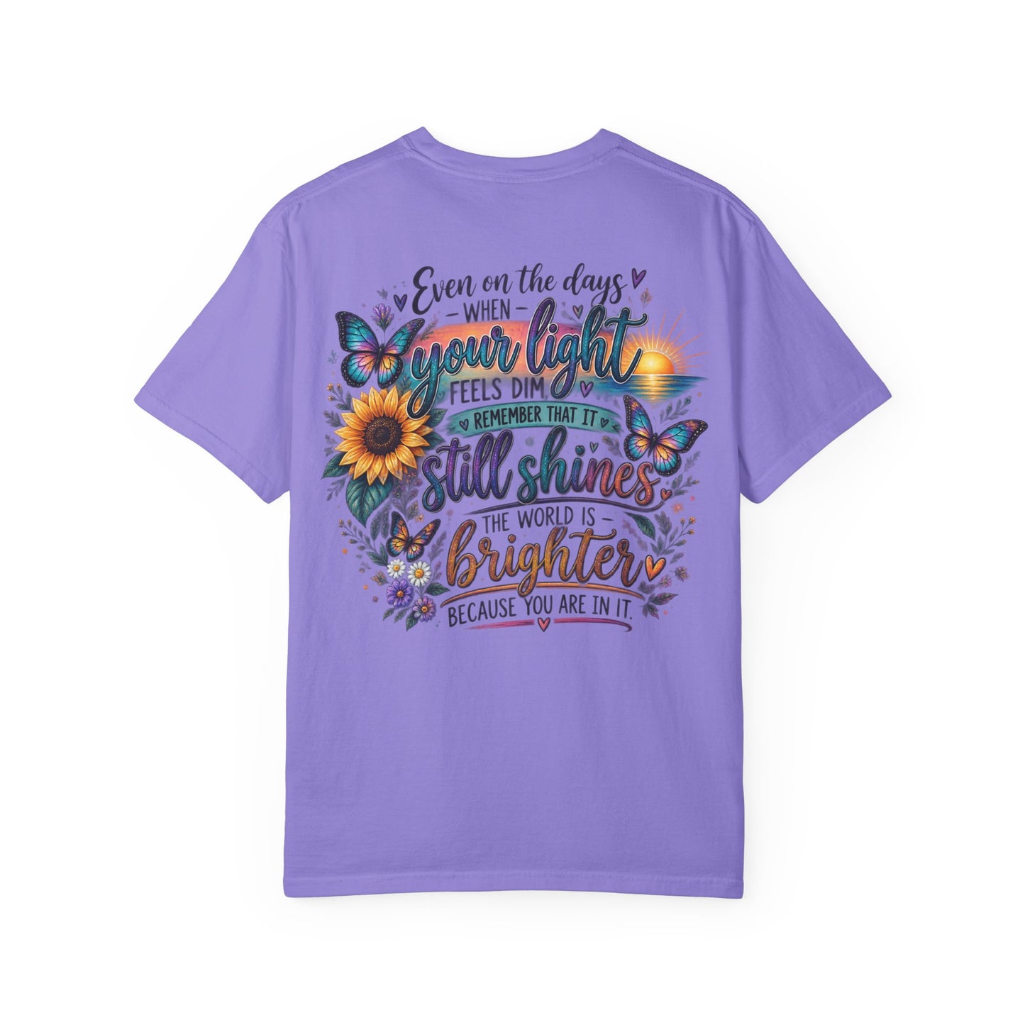 Your Story isn't over yet /Semicolon Mental Health Awareness Comfort Color Tee