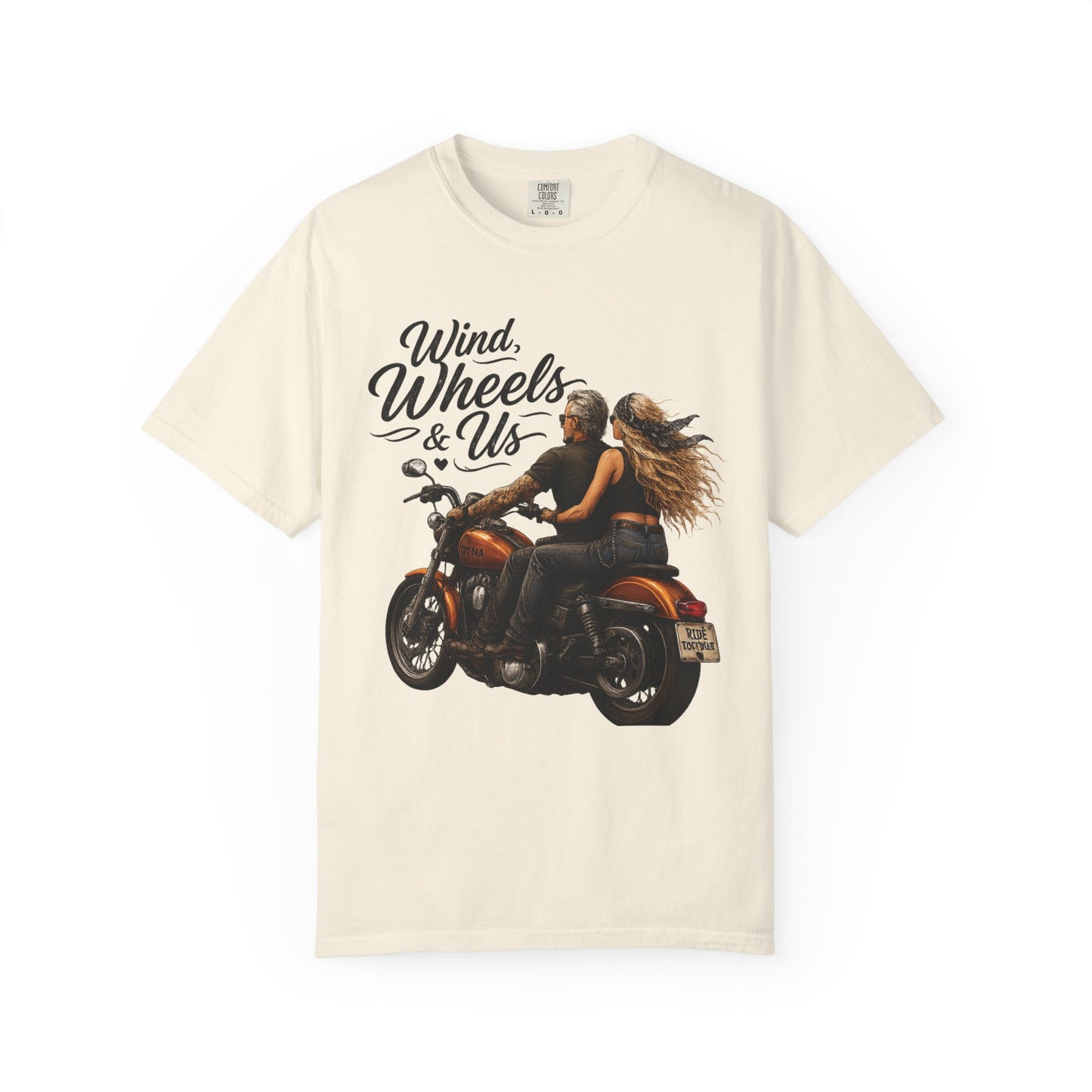 Gift for motorcycle lovers Comfort colors Tee