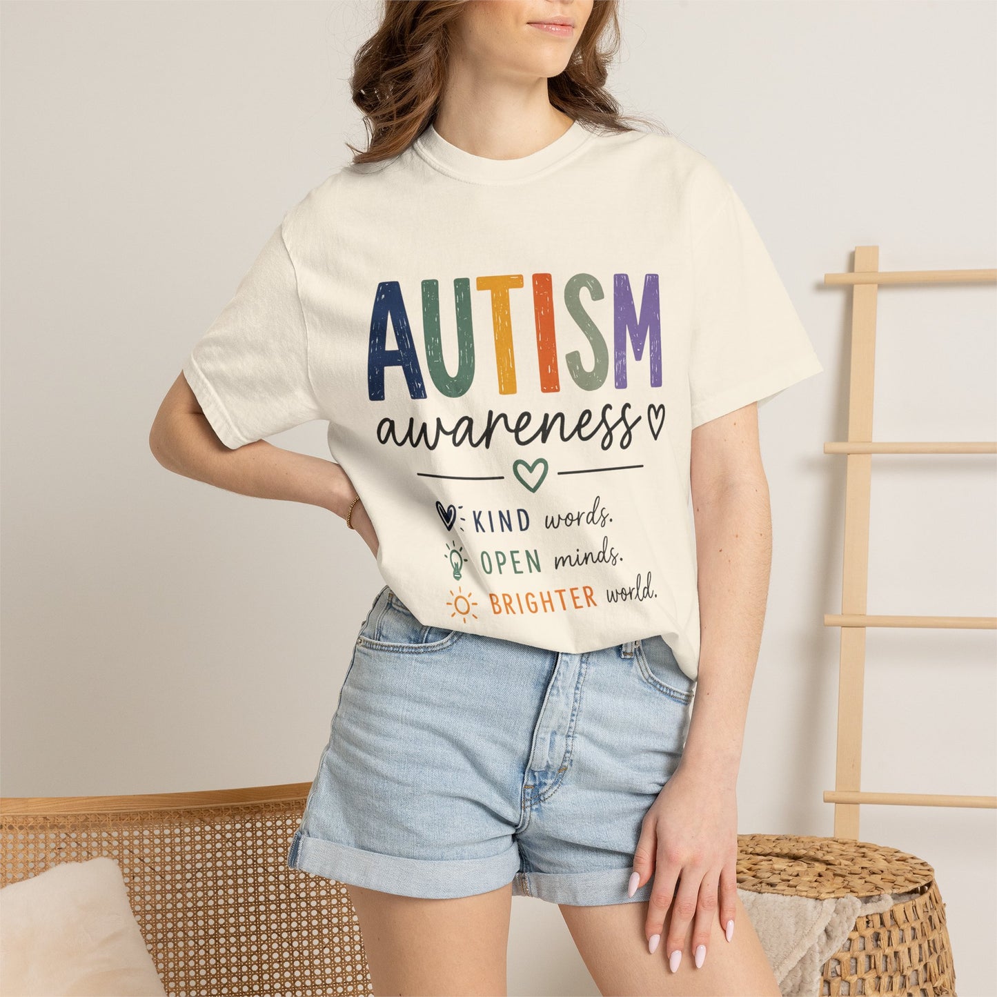 Autism Awareness Unisex Comfort Colors Tee