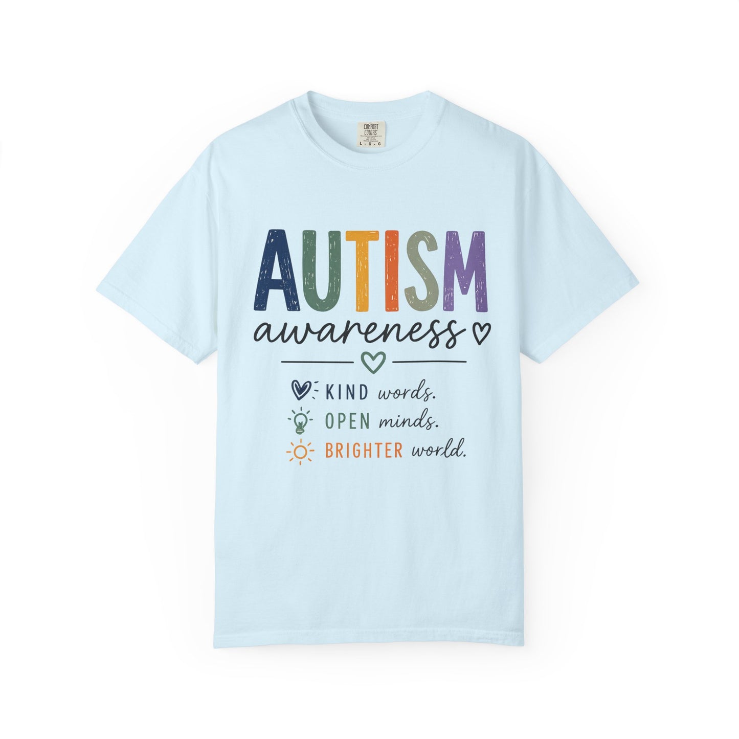 Autism Awareness Unisex Comfort Colors Tee