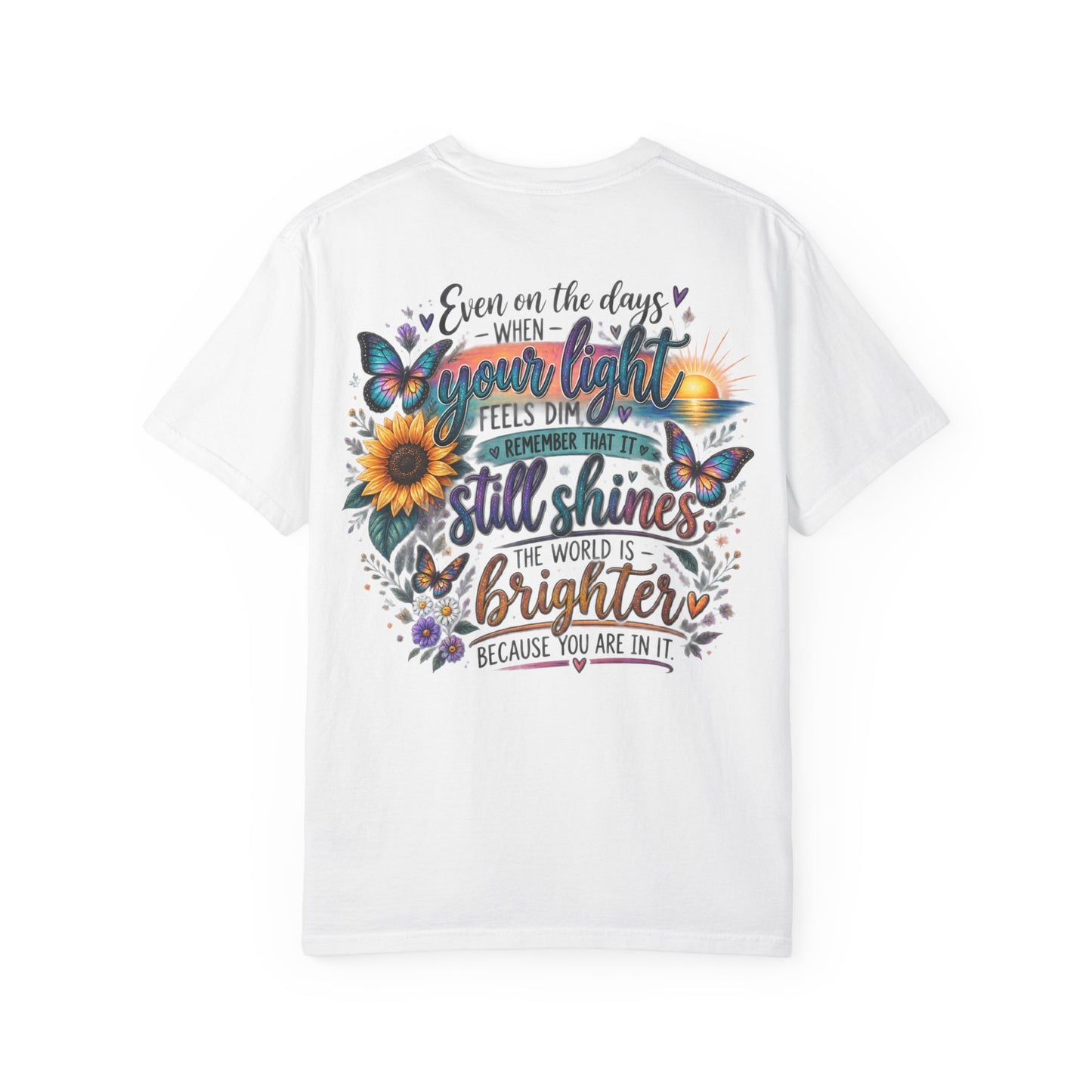 Your Story isn't over yet /Semicolon Mental Health Awareness Comfort Color Tee
