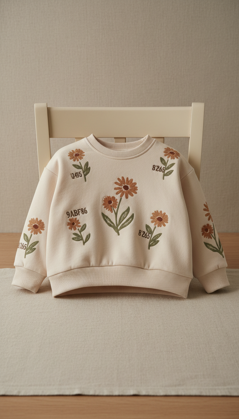 Kids' Wildflower Fleece Sweatshirt