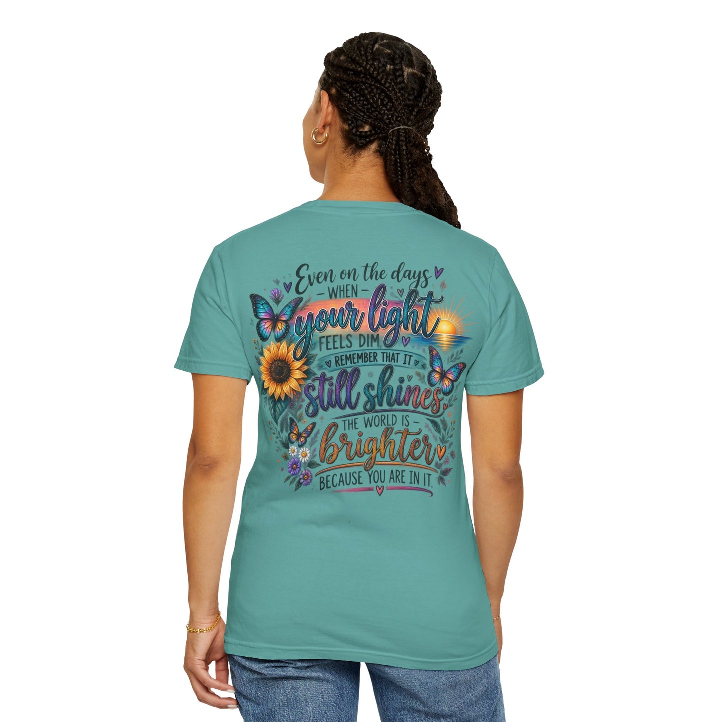 Your Story isn't over yet /Semicolon Mental Health Awareness Comfort Color Tee