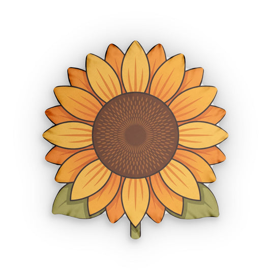 Sunflower Sunshine Custom Shaped Pillow