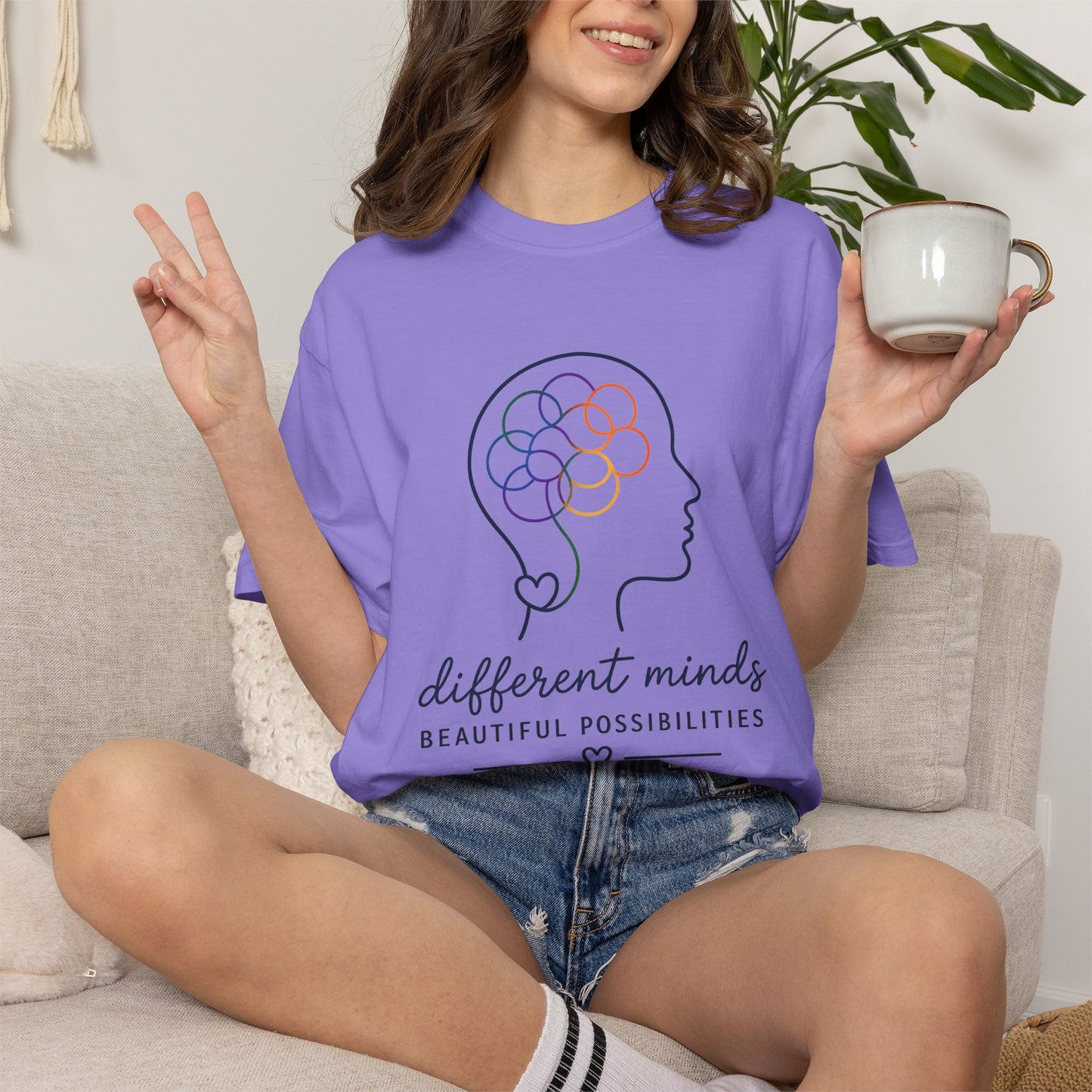 Autism Awareness Comfort Colors Unisex Tee