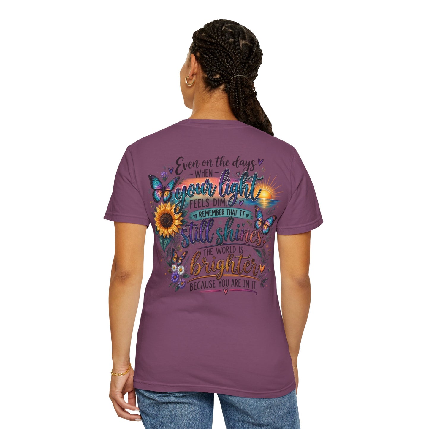 Your Story isn't over yet /Semicolon Mental Health Awareness Comfort Color Tee