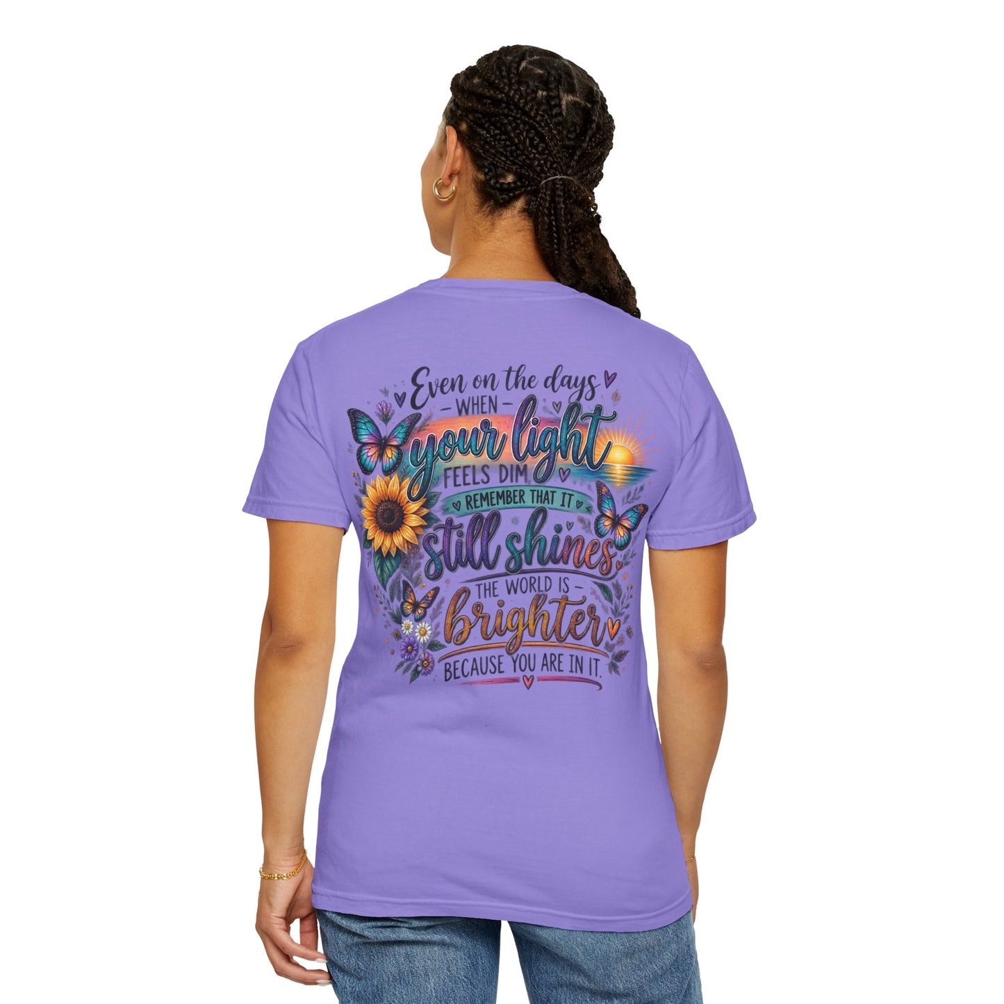Your Story isn't over yet /Semicolon Mental Health Awareness Comfort Color Tee