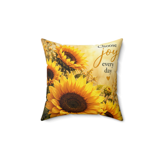 Spun Polyester Square Pillow