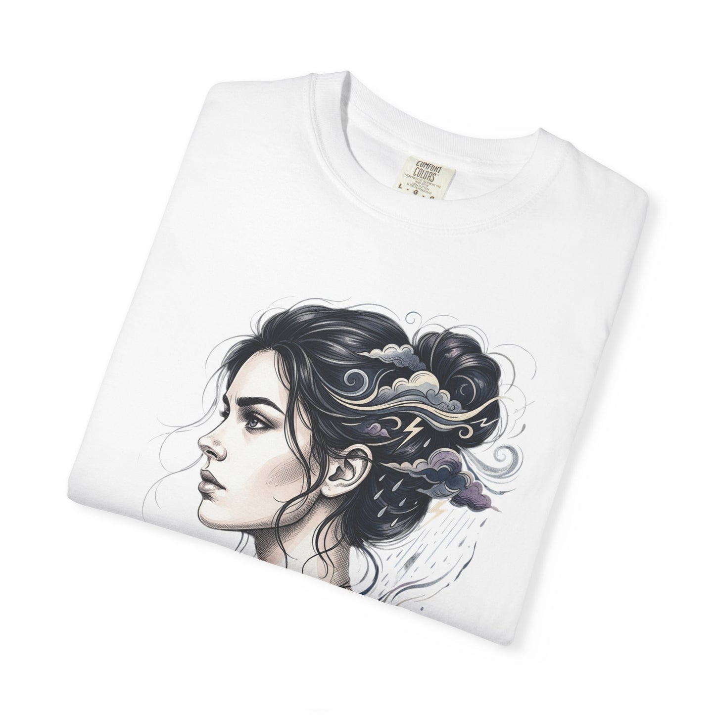 She Is The Storm Comfort Colors Tee