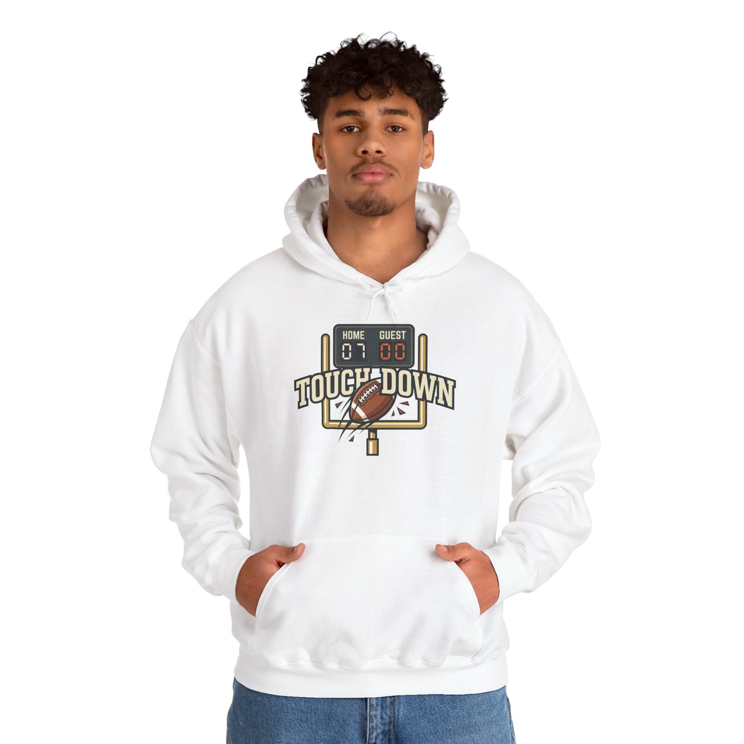 Touch Down Gildan Unisex Heavy Blend™ Hooded Sweatshirt